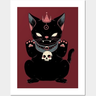 Metalhead Kitty Posters and Art